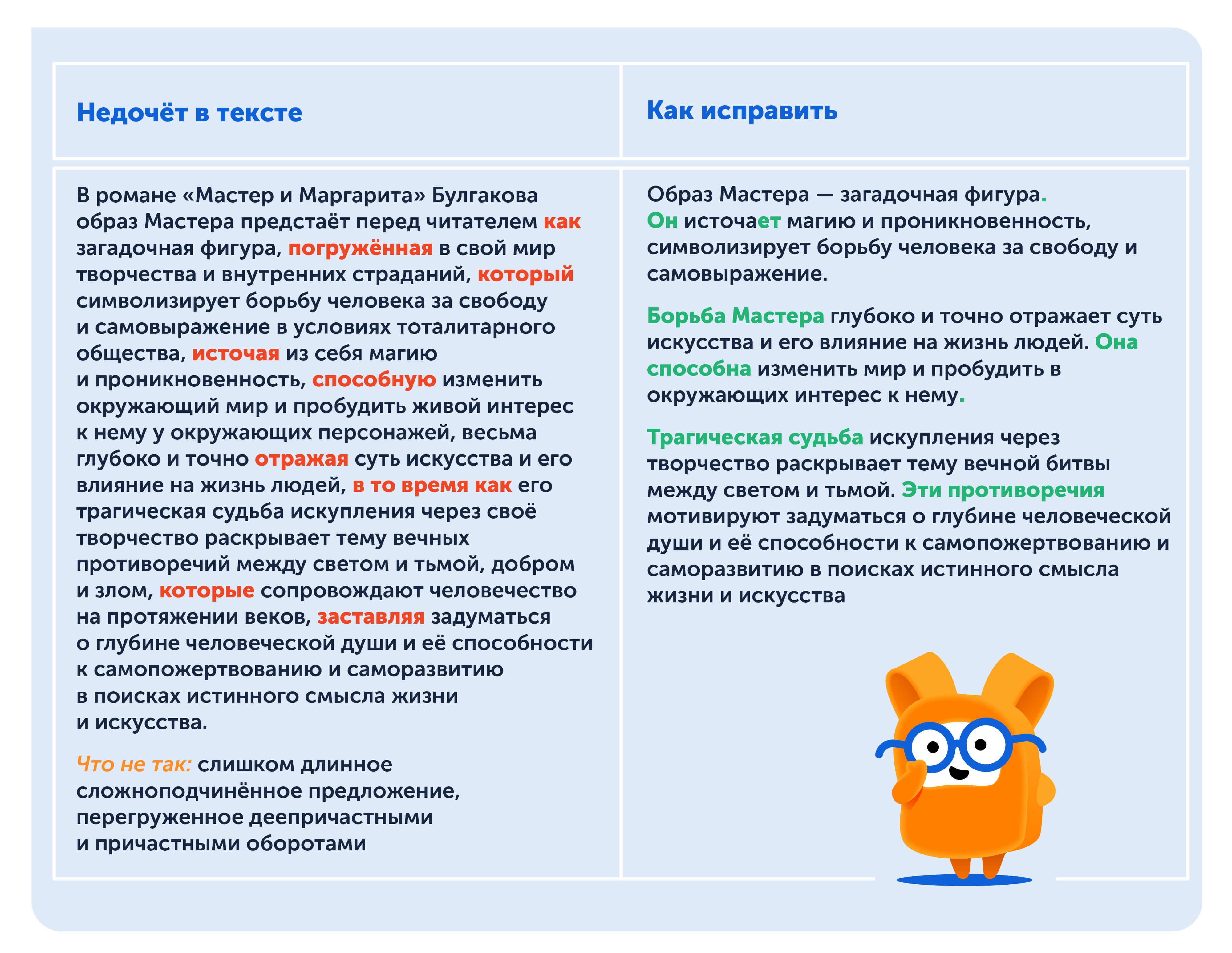 Как получить пятерку за сочинение или реферат нейросети — пример доработок