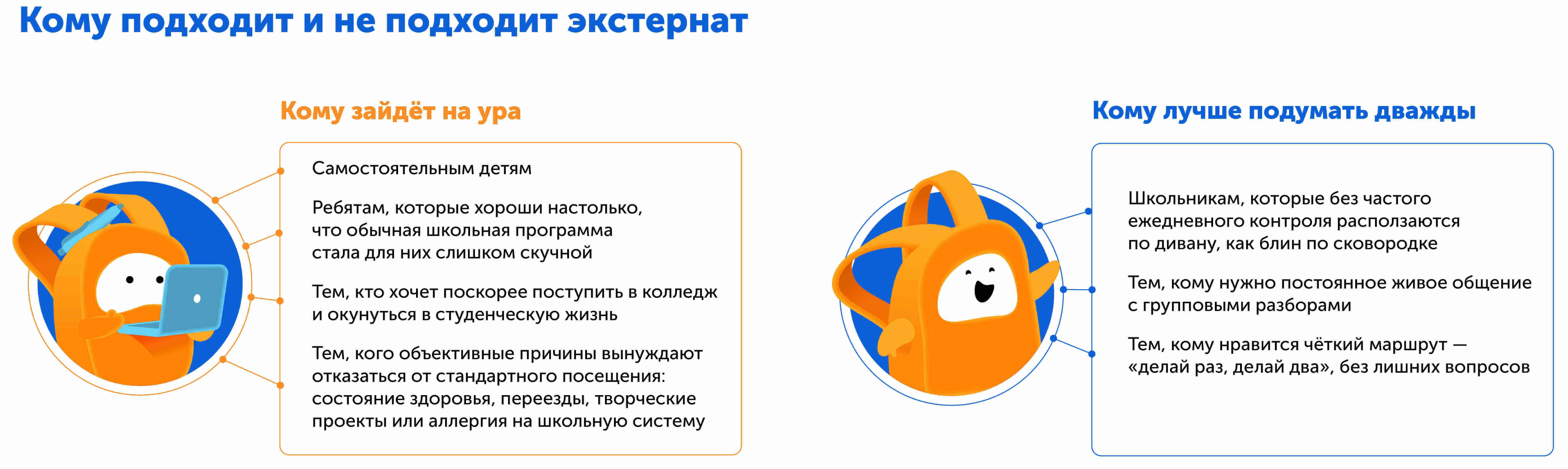 Кому подходит и кому не подходит экстернат, маркеры по личному опыту