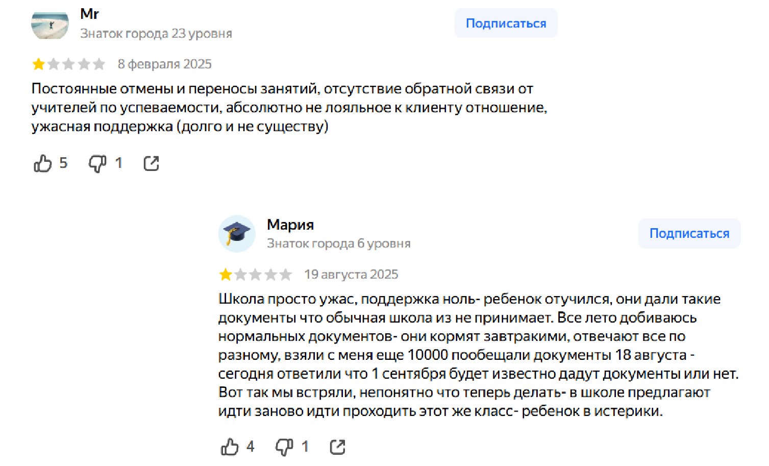 Рейтинг онлайн-школ: минусы онлайн-школы «Фоксфорд»