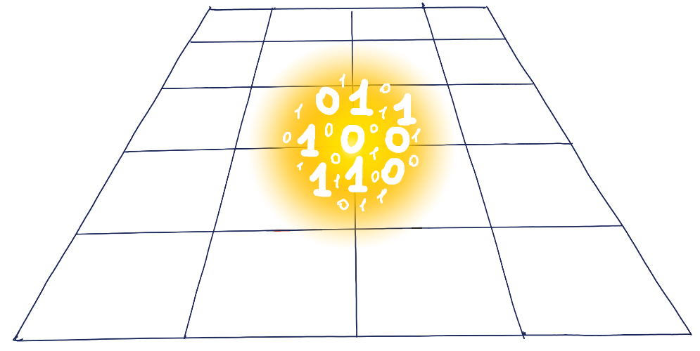 Фотон как сгусток битов в модели дискретно-информационной Вселенной