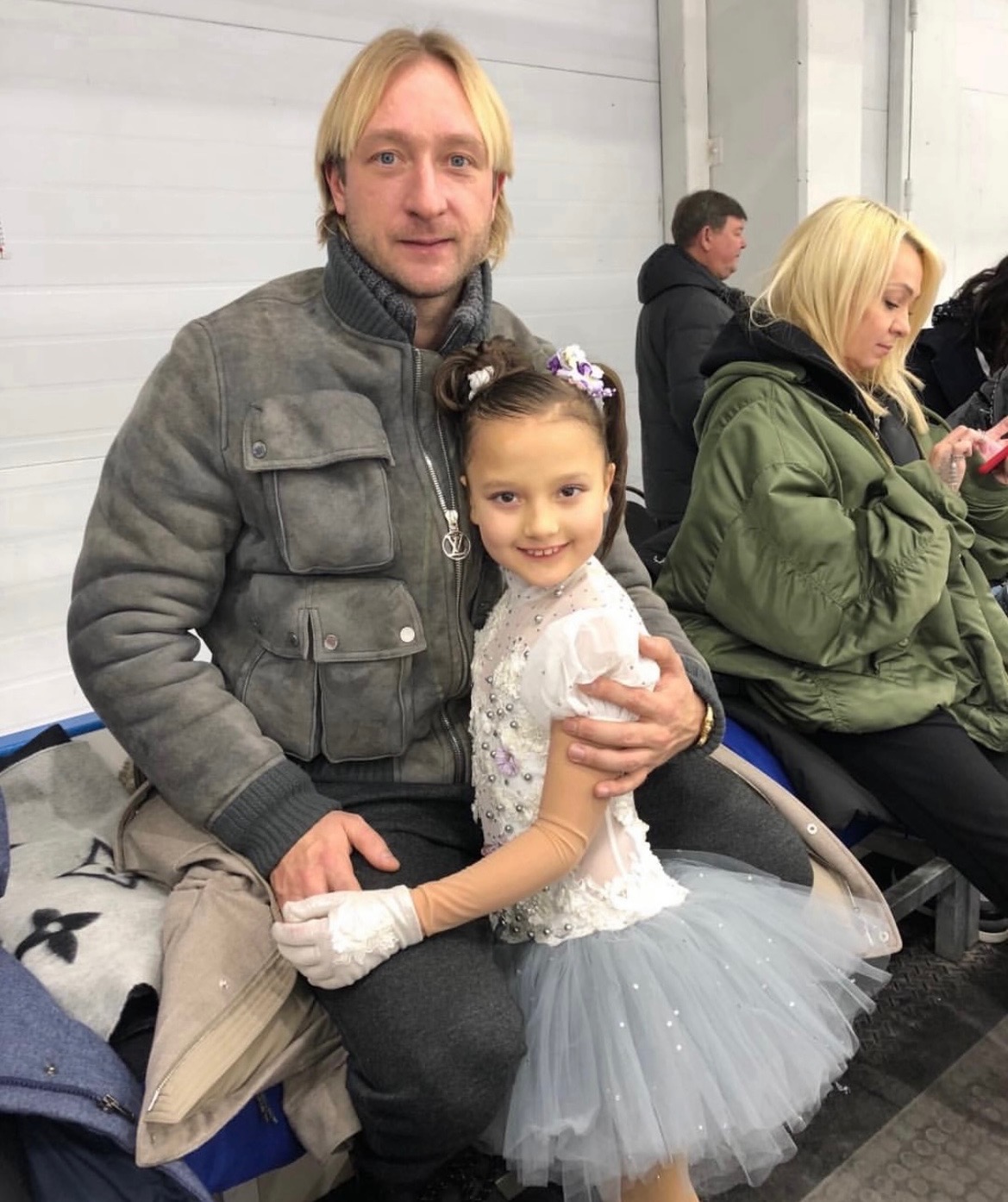 «Ангел Плющенко» Анна Пантенкова и Евгений Плющенко