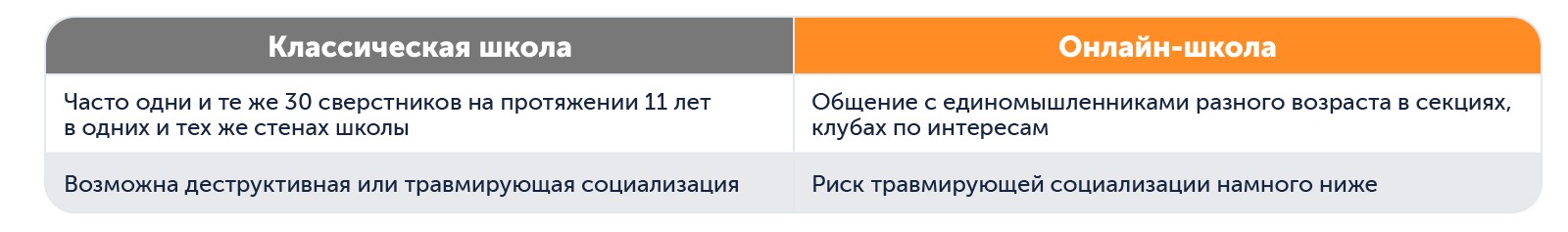 Анализируем социализацию в классической и домашней школе