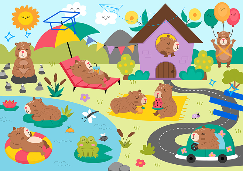 Виммельбух: может ли книга без текста научить читать