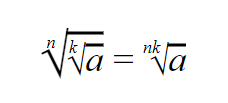Теорема о корне из корня n-й степени
