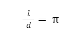 Теорема об отношении длины окружности к её диаметру